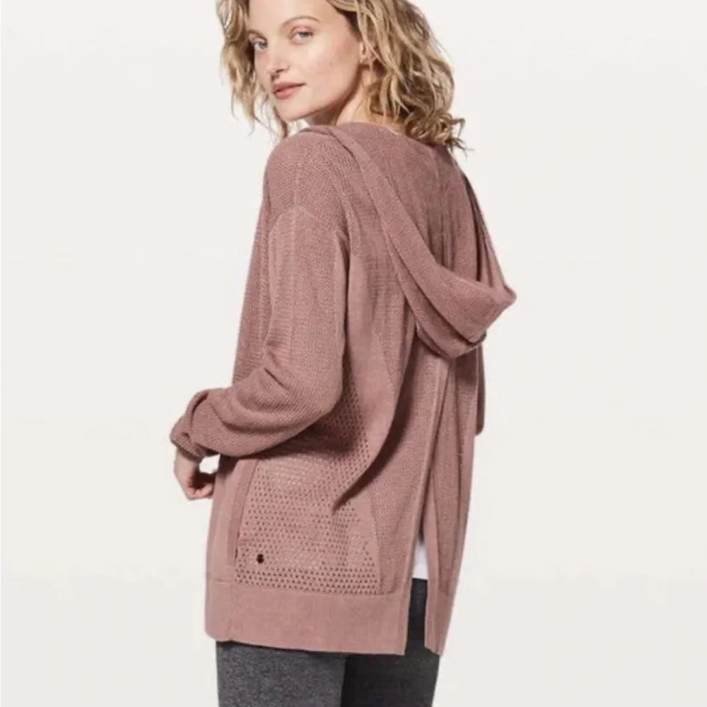 Lululemon Still Move Mauve Cardigan - Picture 2 of 5